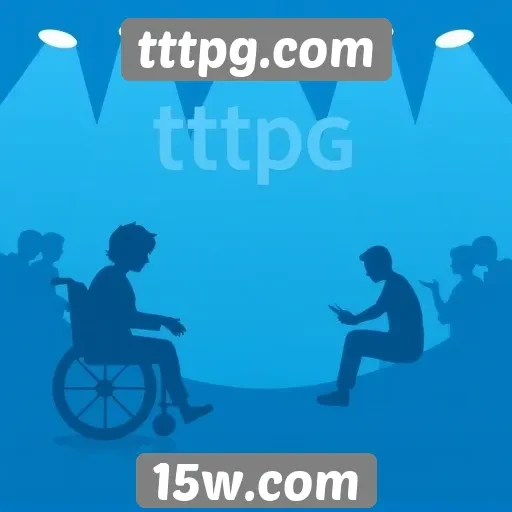 Acessibilidade e navegação no site de jogos tttpg.com